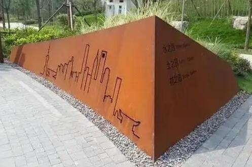 云溪耐候钢挡土墙